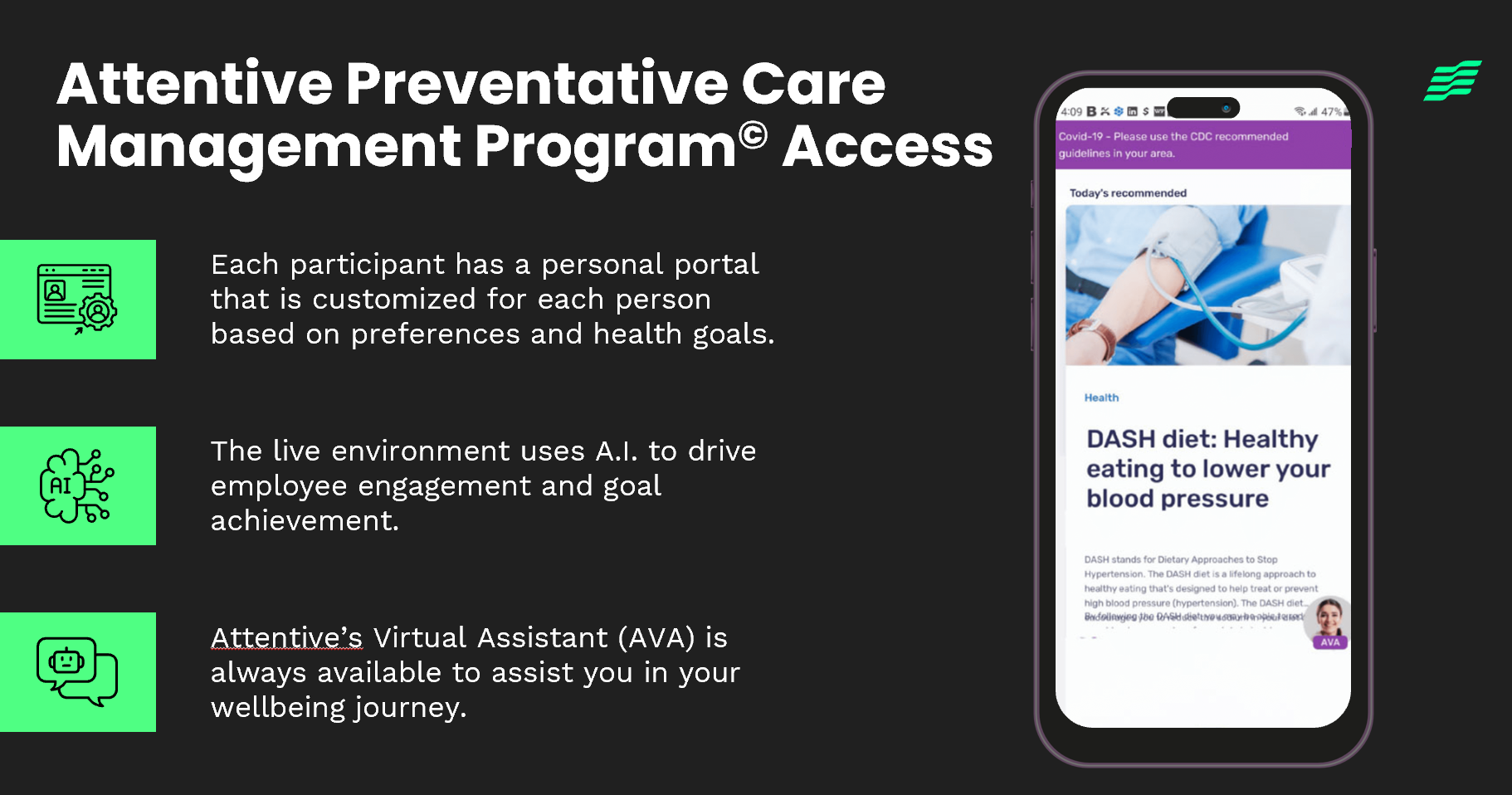 Preventative care management